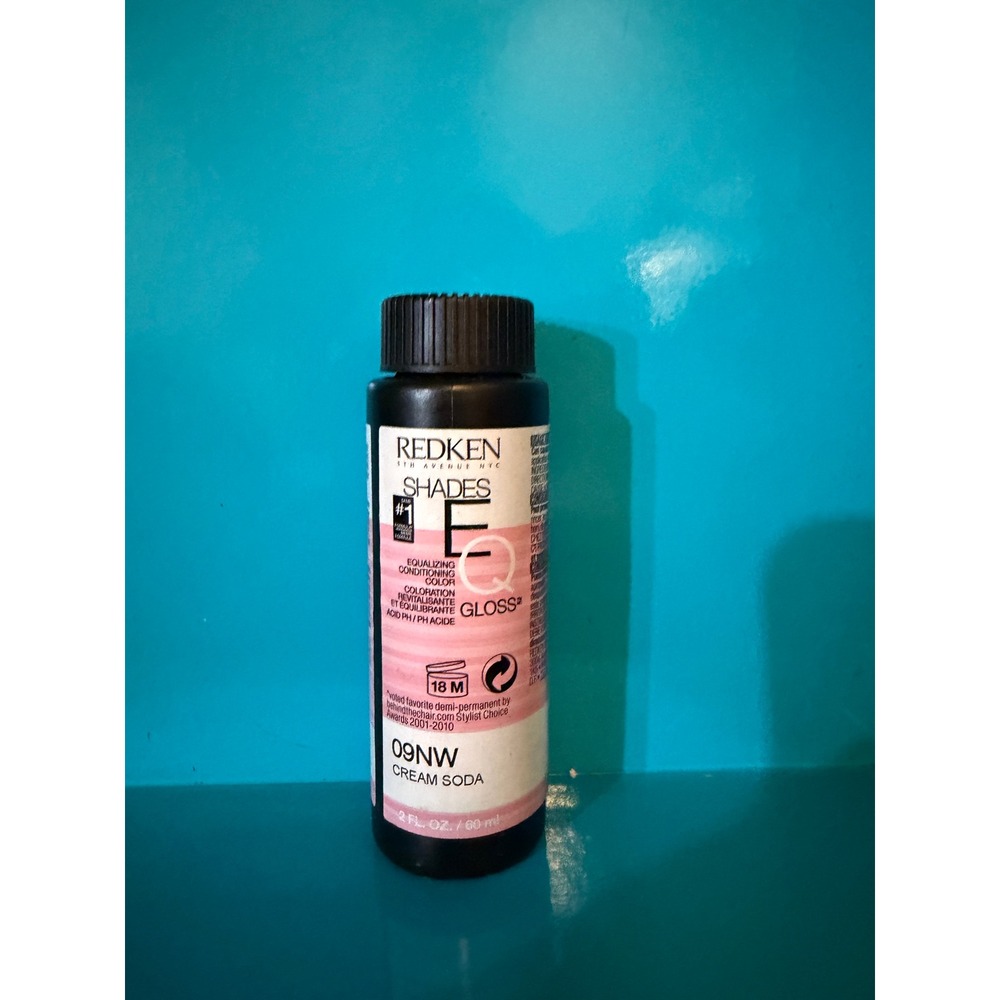 Redken Shades EQ Gloss 9NW Cream Soda Demi-Permanent Hair Color gloss‎ shine